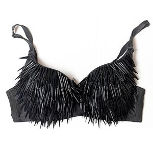 Spiked Bra - Sequin Bralette - Belly Dance Top
